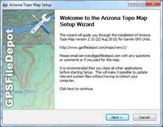 mapsource map for c330